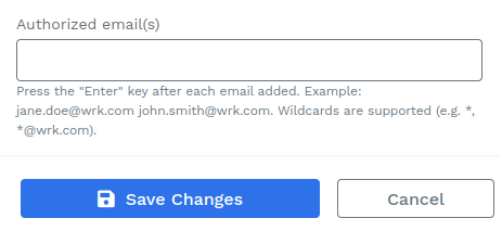 Wrk platform screenshot 6 for email trigger