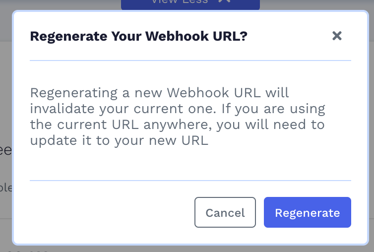 Wrk platform screenshot 5 for webhook trigger