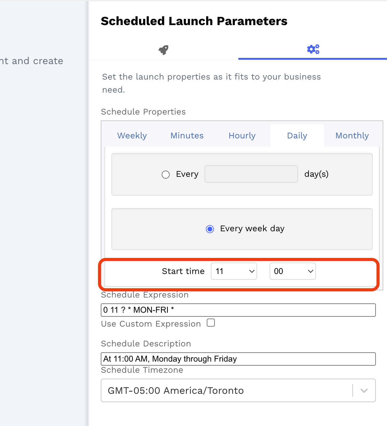Wrk platform screenshot 4 for scheduling wrkflow launches version 10