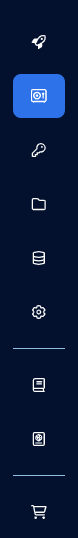 Connected Accounts icon highlighted in the platform sidebar